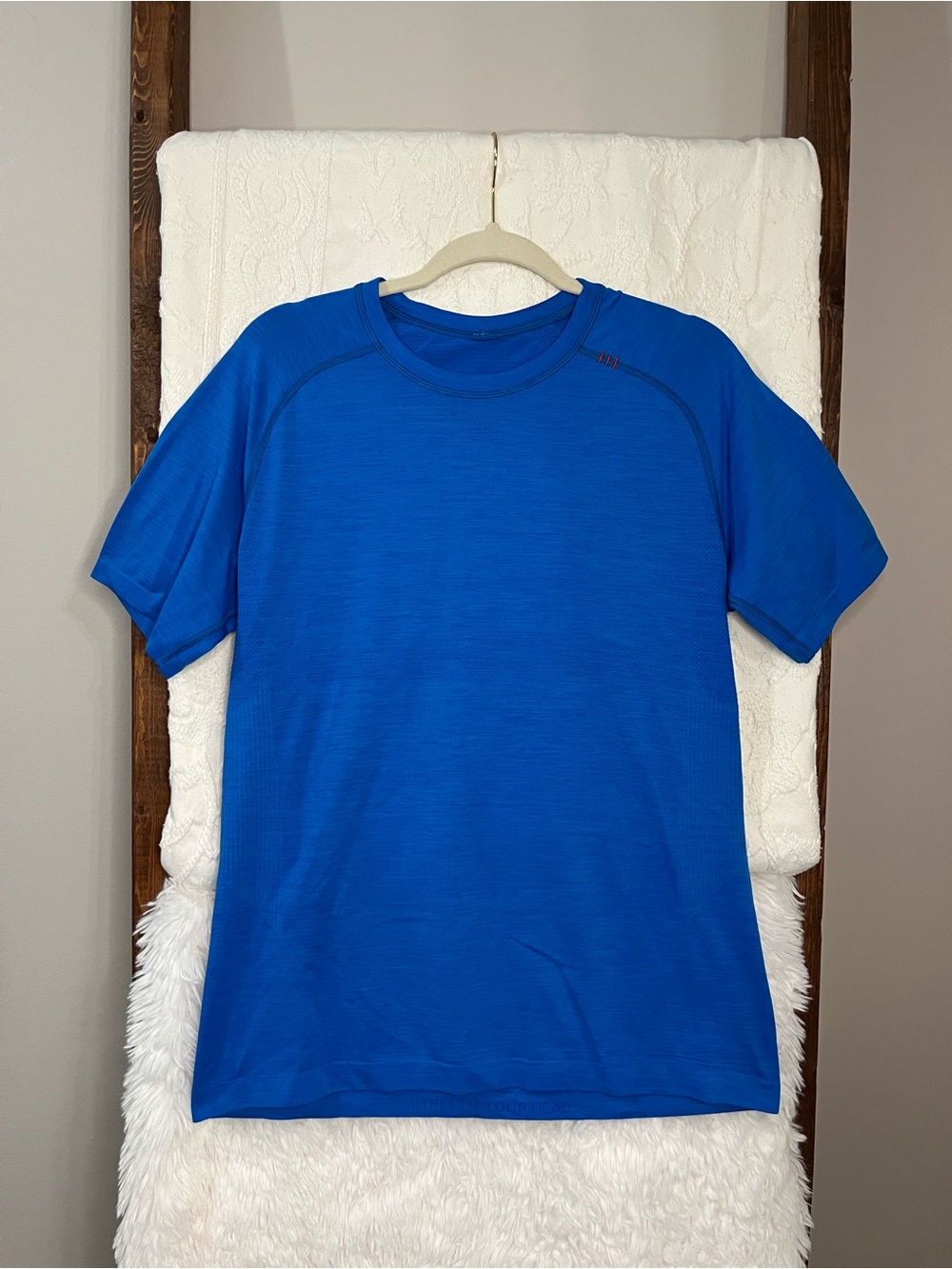 Lululemon Metal Vent Tech Short Sleeve Shirt 2.0 - Blue - Size Medium